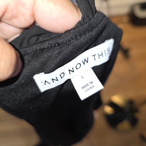 ☆Black Ruched Off-Shoulder Drawstring Crop Top☆ - Picture 4 of 4